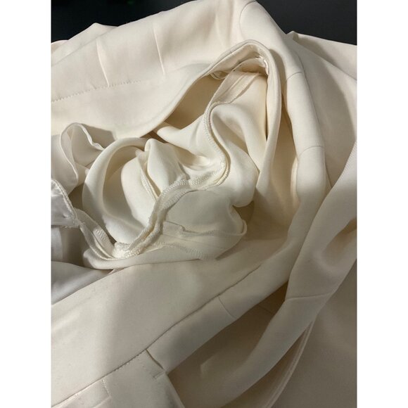 *A.L.C. Cropped Pants Ivory Wide Leg size 6 - Picture 5 of 13